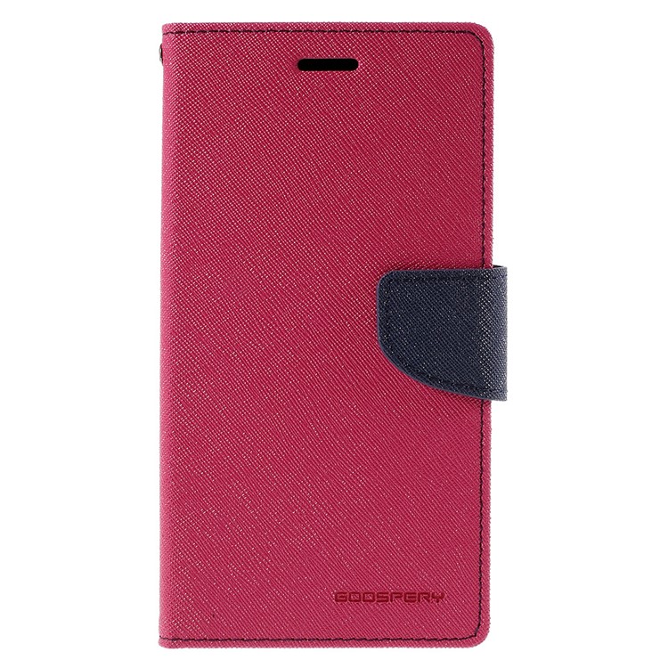 MERCURY Goospery for Samsung Galaxy S6 edge Plus G928 Wallet Leather Phone Cover - Rose-3