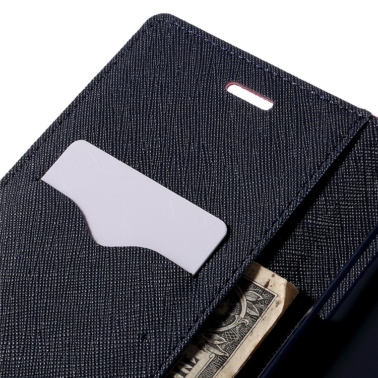MERCURY Goospery for Samsung Galaxy S6 edge Plus G928 Wallet Leather Phone Cover - Rose-7