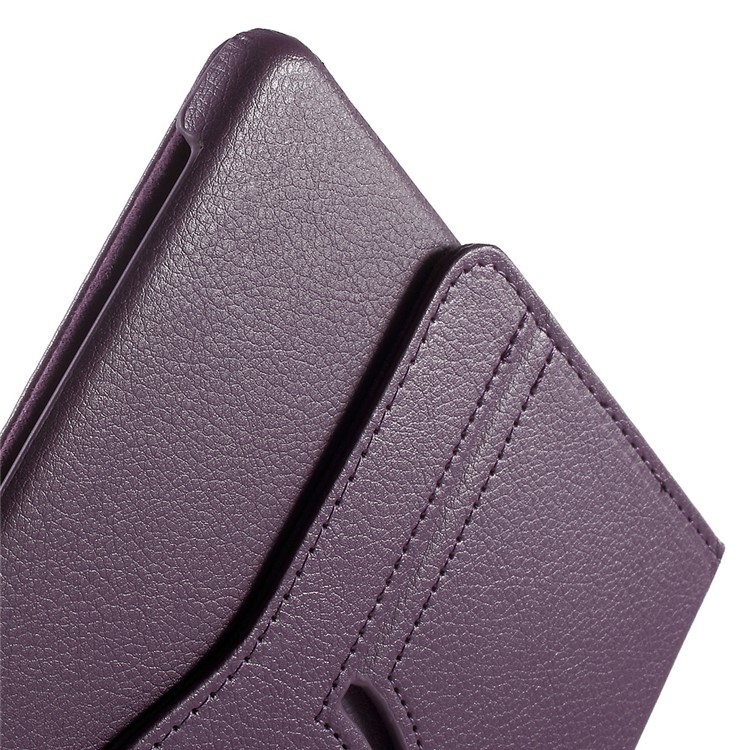 Rotary Stand Leather Case Cover for Samsung Galaxy Tab S2 9.7 T810 T815 - Purple-11