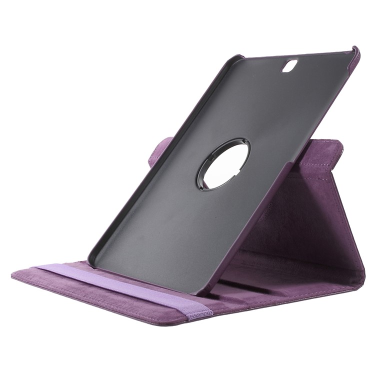 Rotary Stand Leather Case Cover for Samsung Galaxy Tab S2 9.7 T810 T815 - Purple-6