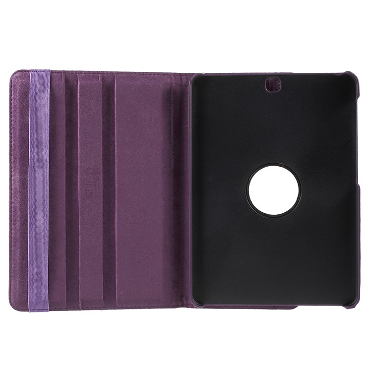 Rotary Stand Leather Case Cover for Samsung Galaxy Tab S2 9.7 T810 T815 - Purple-7