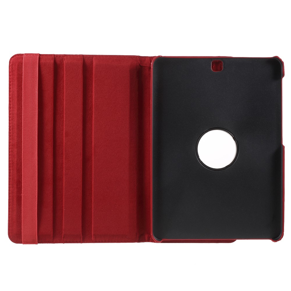Rotary Stand PU Leather Cover for Samsung Galaxy Tab S2 9.7 T810 T815 - Red-6