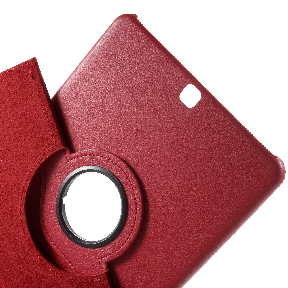 Rotary Stand PU Leather Cover for Samsung Galaxy Tab S2 9.7 T810 T815 - Red-9