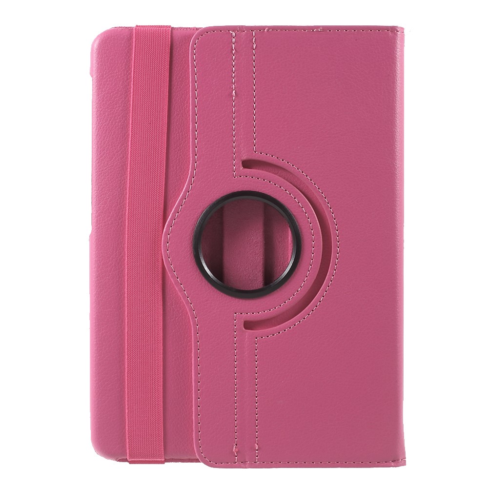 Coperchio di Vetro in Pelle Rotativa Per Samsung Galaxy Tab S2 9.7 T810 T815 Accessorio Tablet a Base Multi-angolo - Rosa