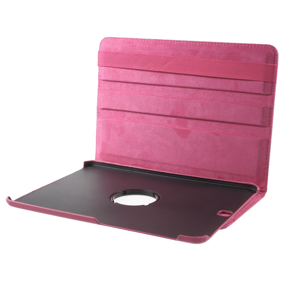 PU Leather Cover with Rotary Stand for Samsung Galaxy Tab S2 9.7 T810 T815 - Rose-7