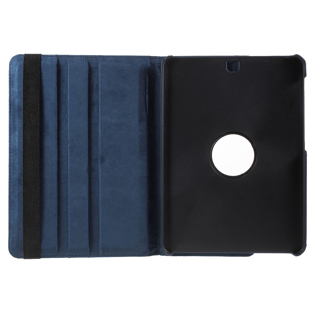 Flip Leather Case with Rotary Stand for Samsung Galaxy Tab S2 9.7 T810 T815 - Dark Blue-6