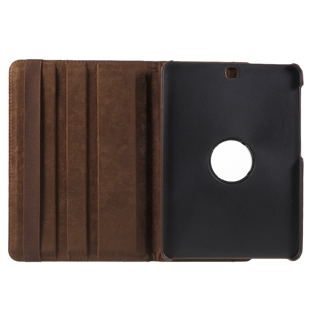 Rotary Stand Flip Leather Case Cover for Samsung Galaxy Tab S2 9.7 T810 T815 - Brown-7