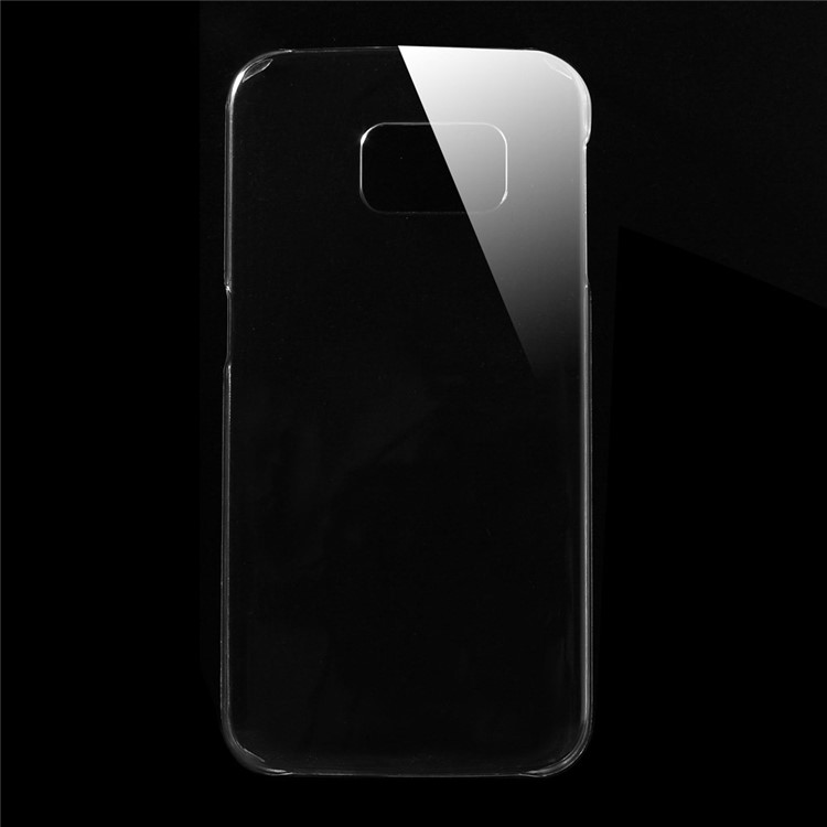 Crystal Clear Hard Plastic Case for Samsung Galaxy S6 Edge G925-1