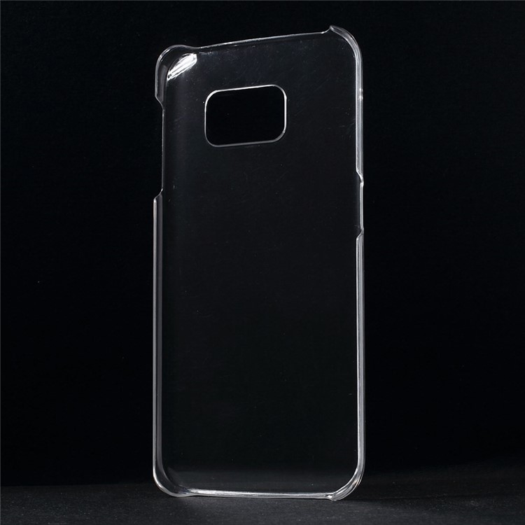 Crystal Clear Hard Plastic Case for Samsung Galaxy S6 Edge G925-2