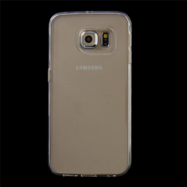 Transparent TPU Gel Case for Samsung Galaxy S6 Edge G925-2