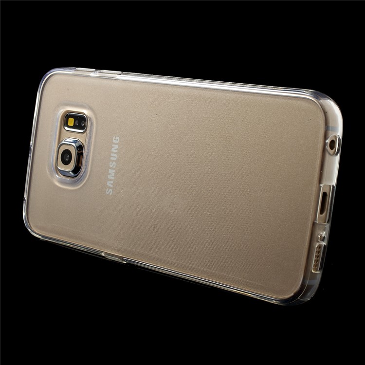 Transparent TPU Gel Case for Samsung Galaxy S6 Edge G925-3