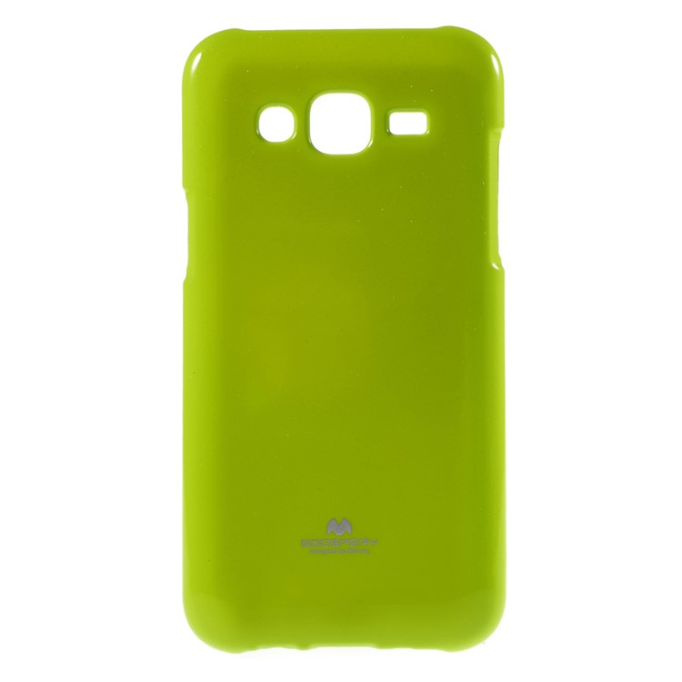 

MERCURY GOOSPERY Jelly Glitter Powder TPU Skin Case for Samsung Galaxy J5 SM-J500F - Green