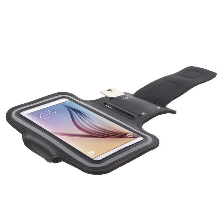 Gym Running Jogging Sports Armband Case for Samsung Galaxy S7 G930 /S6 /S6 Edge - Black-3