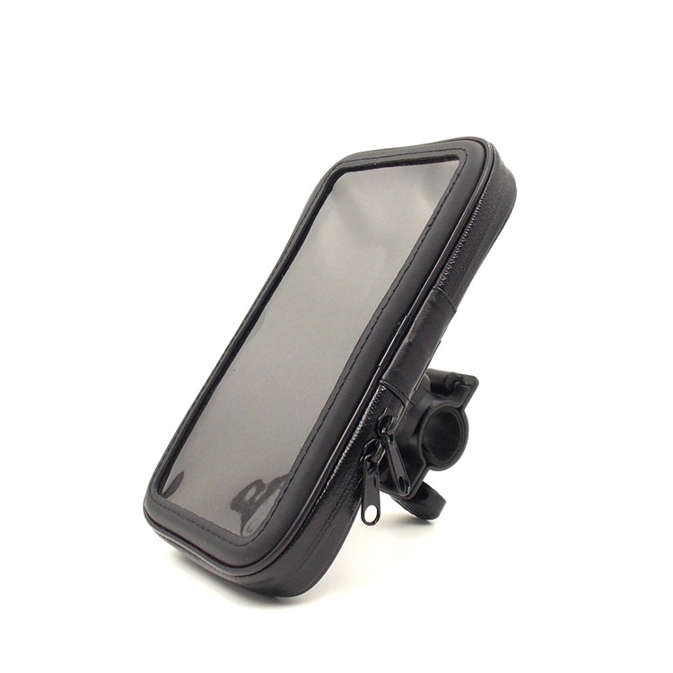 Bicycle Handlebar Mount Waterproof Case for Samsung Galaxy Mega 6.3 I9200, Inner Size: 168 x 9mm - Black-2