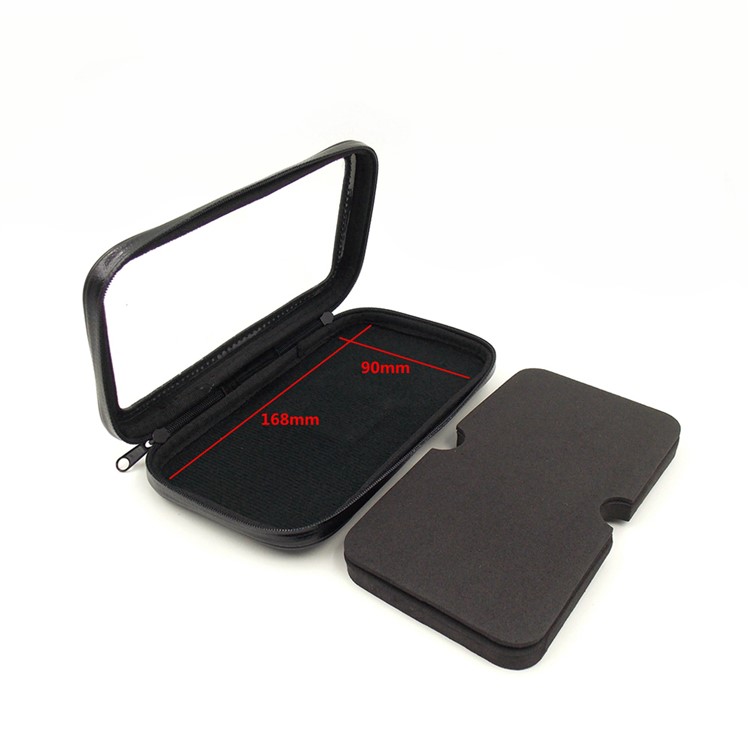 Bicycle Handlebar Mount Waterproof Case for Samsung Galaxy Mega 6.3 I9200, Inner Size: 168 x 9mm - Black-9