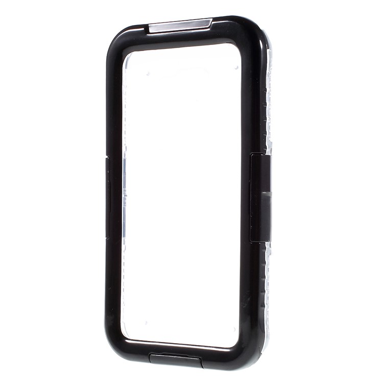 Wasserdichter Staubdichter PC und Silikon Tasche für Samsung Galaxy S6 SM-G920 - Schwarz-7