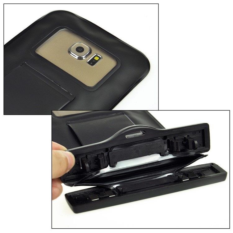 Bolsa impermeável para saco de mergulho para Samsung iPhone Sony, porte: 20.5 x 11,5 x 1.5cm - negro-7