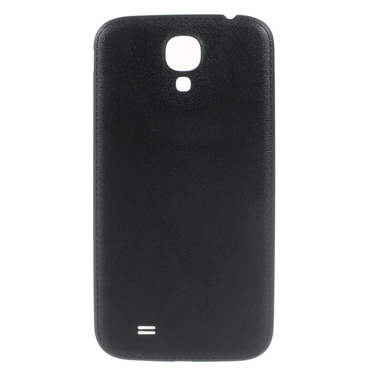 

Leather Skin Battery Housing Cover for Samsung Galaxy S4 I9505 - Black
