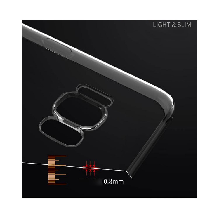 Crystal Clear 0.8mm Ultra Thin Flexible TPU Protection Phone Case for Samsung Galaxy Note 8 - Transparent-5