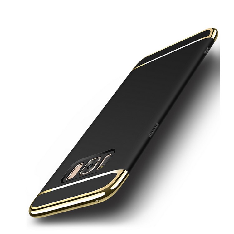 3-in-1 Electroplating PC Hard Case for Samsung Galaxy Note 8 - Black-4