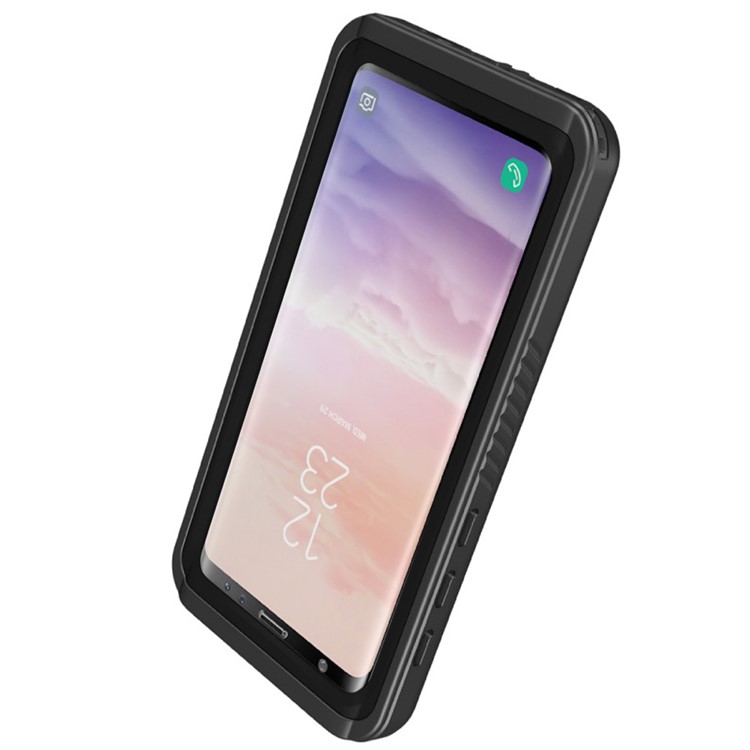 IP68 Waterproof Case Dirt/Dust/Snow Proof Shell for Samsung Galaxy S9 SM-G960 - Black-3