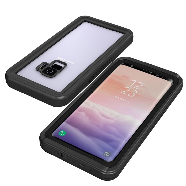 IP68 Waterproof Case Dirt/Dust/Snow Proof Shell for Samsung Galaxy S9 SM-G960 - Black-5