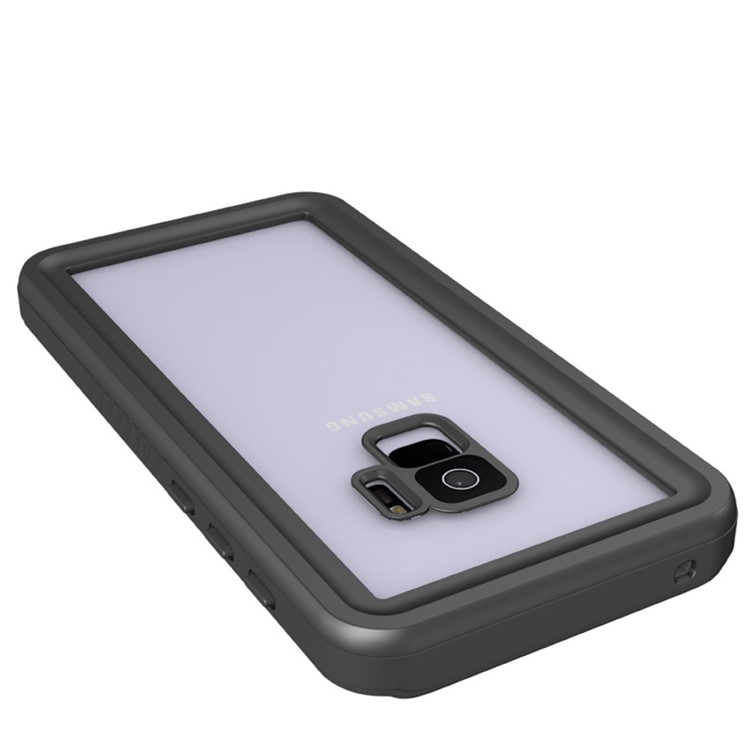IP68 Waterproof Case Dirt/Dust/Snow Proof Shell for Samsung Galaxy S9 SM-G960 - Black-6