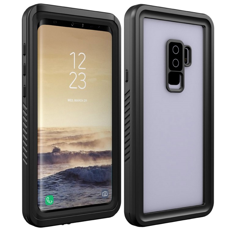 Ip68 водонепроницаемый корпус грязь / пыль / снег защитная оболочка для галактики samsung s9 + sm-g965 - черный