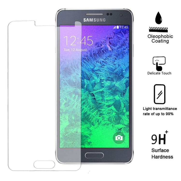 

0.25 Мм Взрывозащищенный Закаленное Стекло Экрана Гвардии Пленка Для Samsung Galaxy Альфа SM-G850F См-g850a(Arc Край)