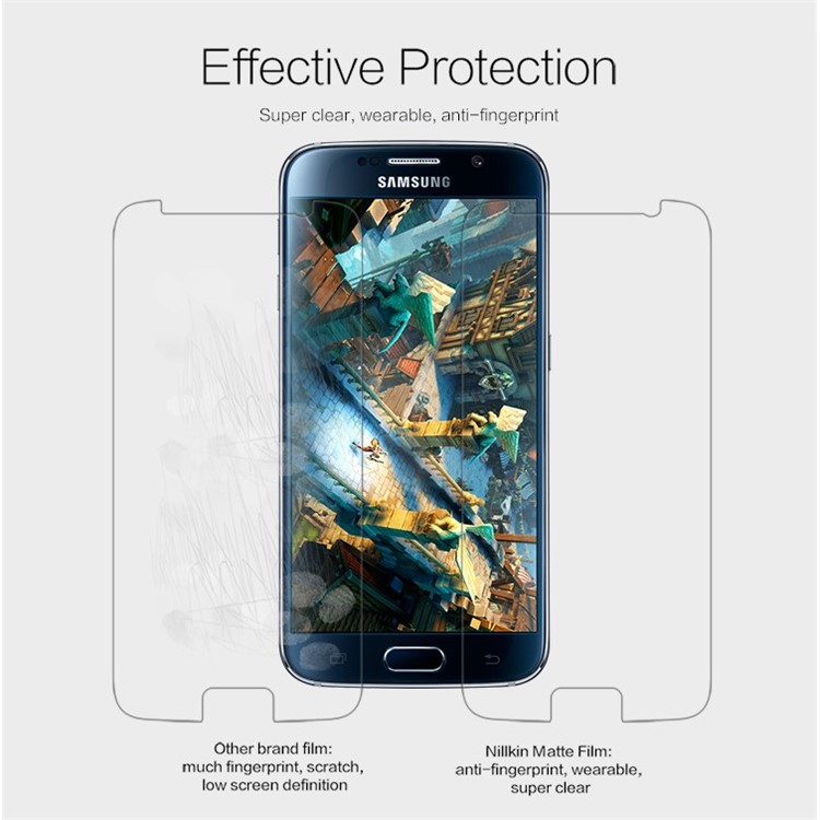 NILLKIN Matte Anti-glare Screen Film for Samsung Galaxy S6 G920 Scratch-resistant-3
