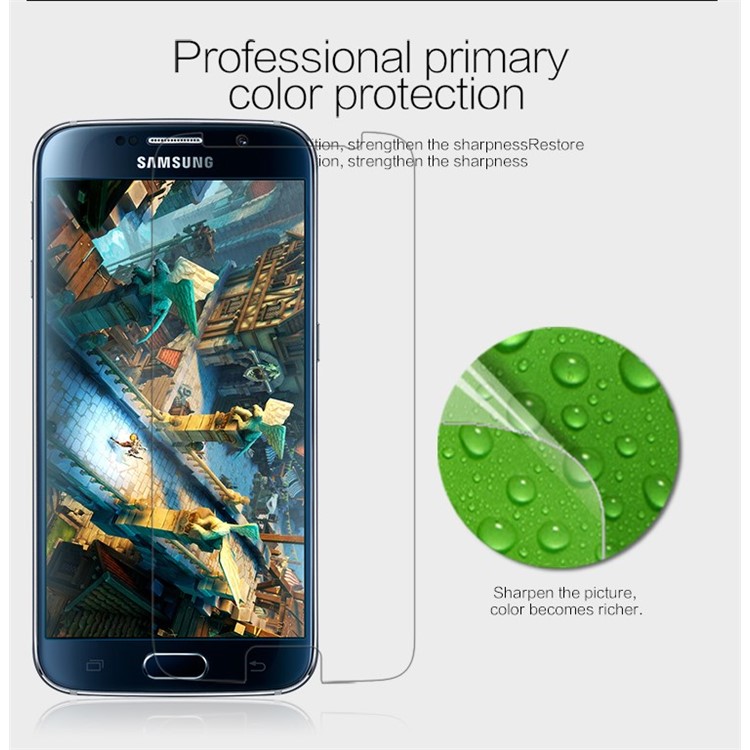 NILLKIN Ultra Clear Screen Film for Samsung Galaxy S6 G920 Anti-fingerprint-4