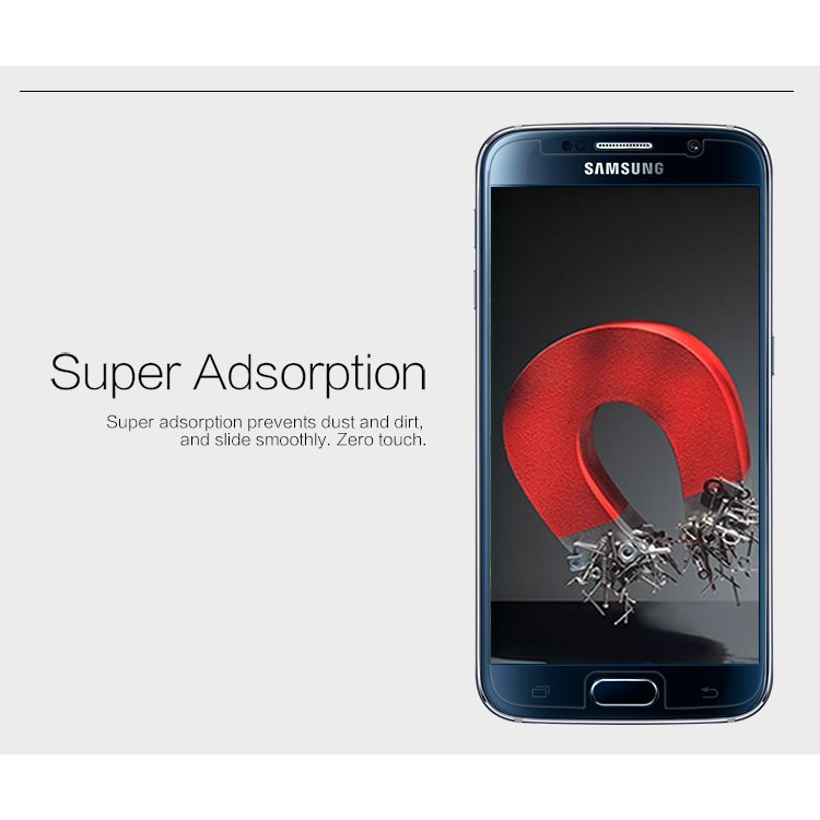 NILLKIN Ultra Clear Screen Film for Samsung Galaxy S6 G920 Anti-fingerprint-5