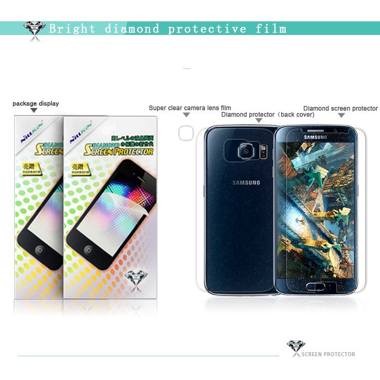 NILLKIN Bright Diamond Screen Protector for Samsung Galaxy S6 G920-1