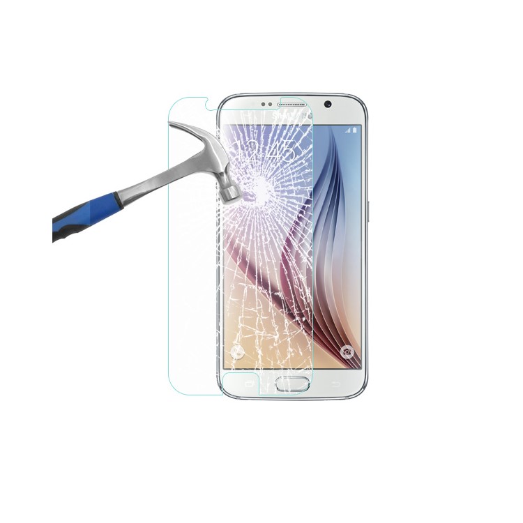 AMORUS para Samsung Galaxy S6 G920 protetor de tela de vidro temperado LCD Guard Rounded Edge-3