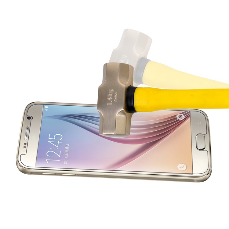 For Samsung Galaxy S6 G920 Optical Explosion-proof Membrane Soft TPU Screen Film Ultra Thin 7H-4