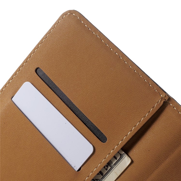 Wallet Stand Split Leather Phone Case Cover for Samsung Galaxy J5 (2017) - Black-7