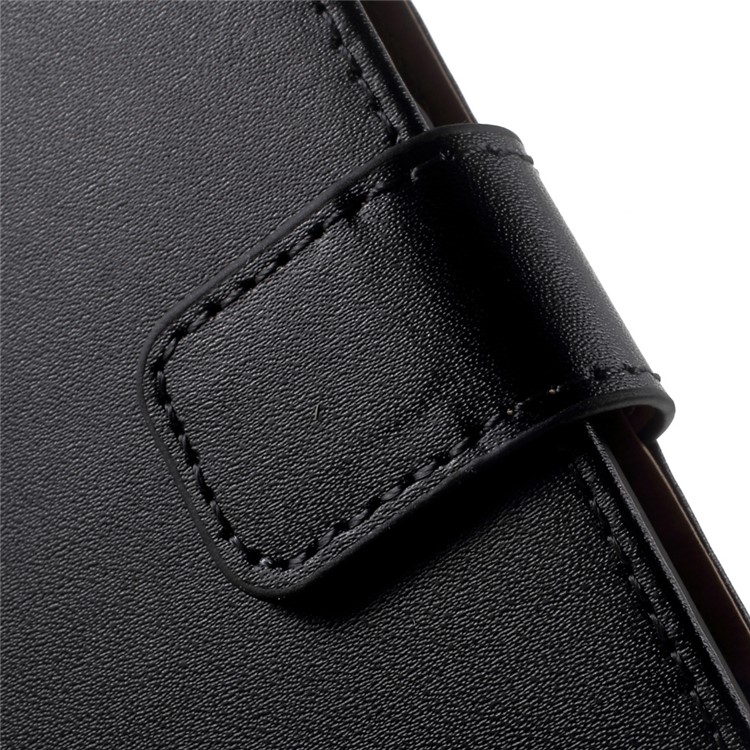 Wallet Stand Split Leather Phone Case Cover for Samsung Galaxy J5 (2017) - Black-8