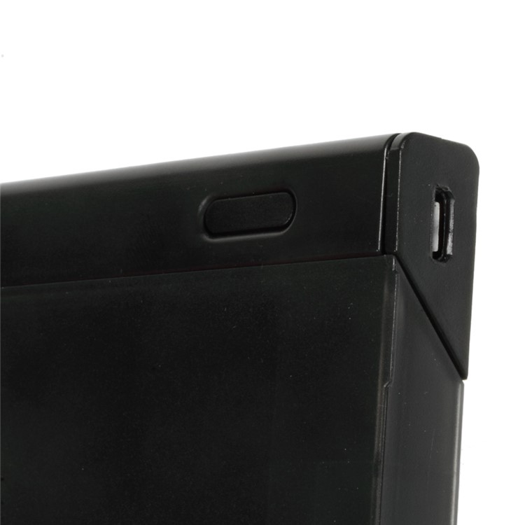 Cargador de batería externo con cable incorporado para Samsung Galaxy Note 4 - Negro-5