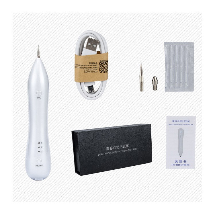 Portable Laser Freckle Dot Mole Dark Spot Tattoo Removal Pen Beauty Skin Machine-12