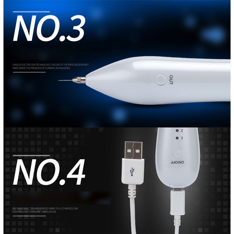 Portable Laser Freckle Dot Mole Dark Spot Tattoo Removal Pen Beauty Skin Machine-14
