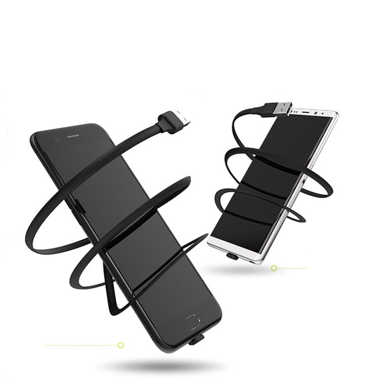 Creative Mobile Game Accessory 90 Degree Bending 1M 3A Type-C Charging Cable for Samsung Huawei Xiaomi Etc-1