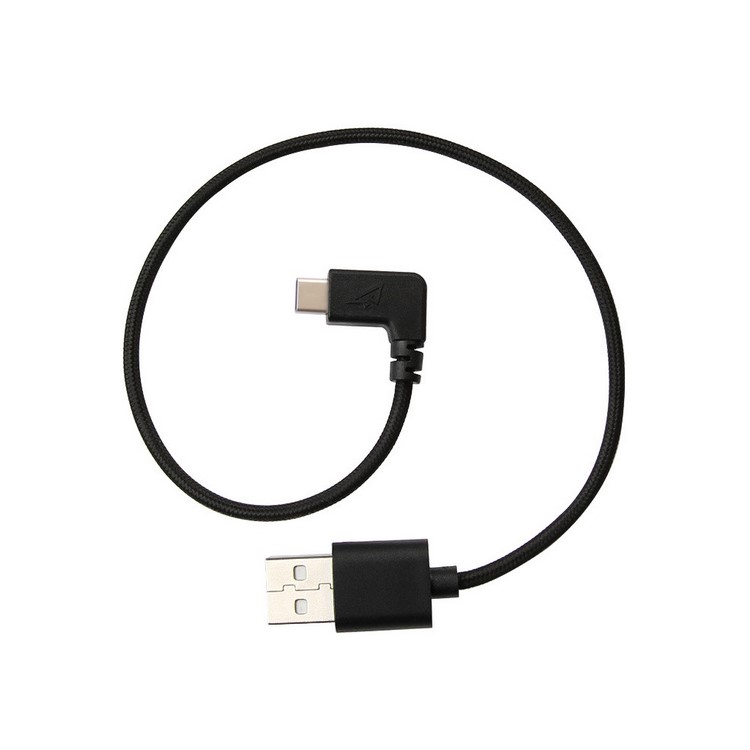 Woven Pattern Type-C USB Cable for Mavic Pro DJI Phantom Inspire Series - Black-1