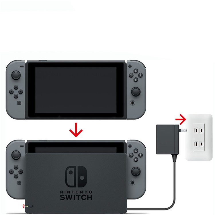 KACOSATA AC Adapter PD Quick Charge Power Adapter for Nintendo Switch - US Plug-3