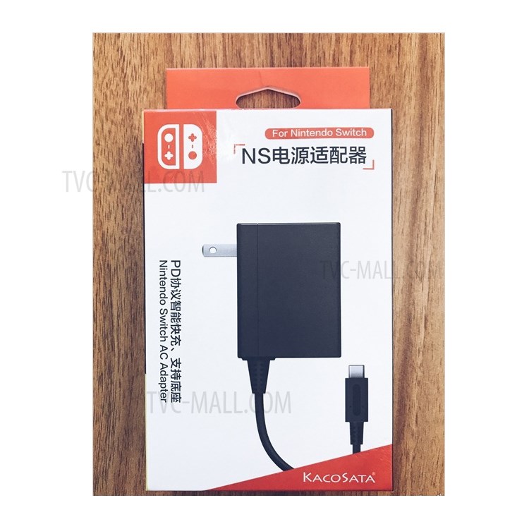 KACOSATA AC Adapter PD Quick Charge Power Adapter for Nintendo Switch - US Plug-9