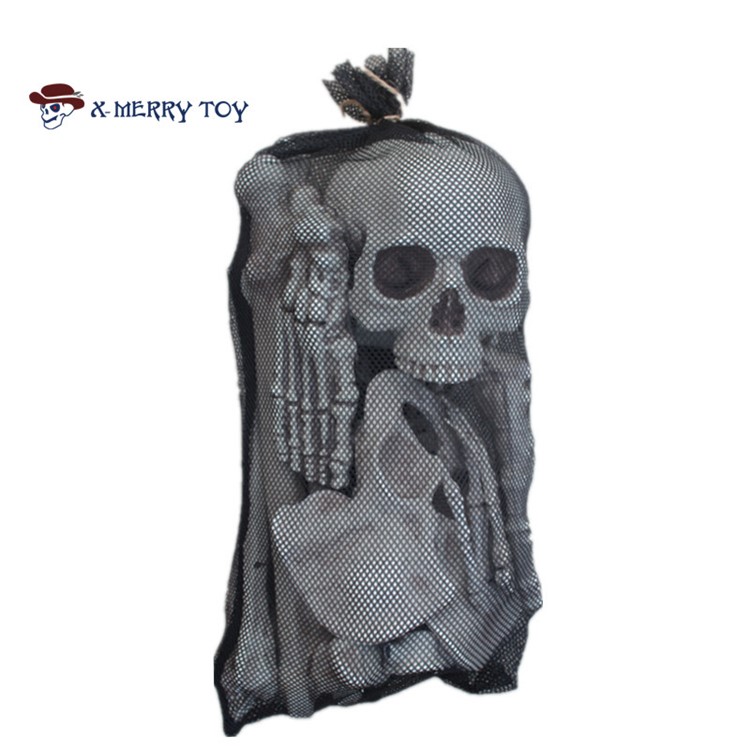 28Pcs/Set Skeleton Bones Horror Decoration for Goblin House Bar Storm Room Halloween Party-6