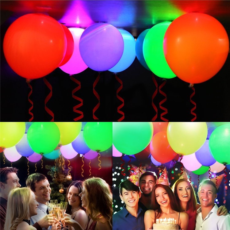 24pcs 12inch LED Leuchten Ballons Partydekor-1