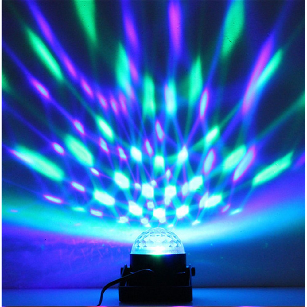 3W Upgrade Magic Ball RGB LED Bunte Beleuchtung Mit Controller Für Bühne DJ Bar Disco Home Party - EU-Stecker-6