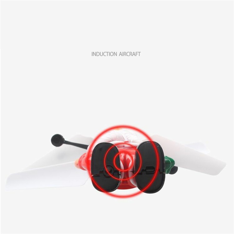 Electric Infrared Sensor Santa Claus Flying Ball Christmas LED Xmas Gift Toy-9