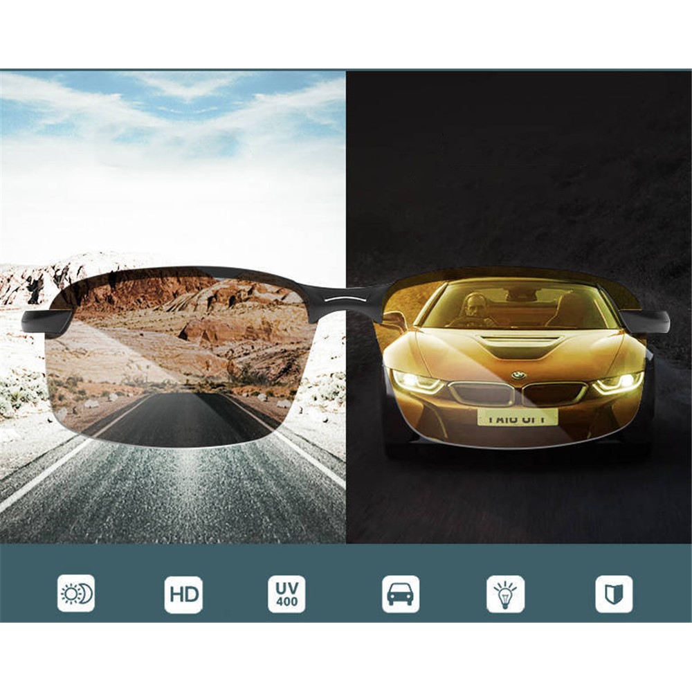 Day Night Dual-purpose Chromotropic 3043 Polarizing Night Vision Sunglasses Driving Glasses-4