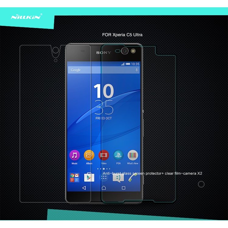 nillkin tempered glass screen protector for sony xperia c5 ultra e5553 ultra dual e5533 nillkin tempered glass screen protector for sony xperia c5 ultra e5553 ultra dual e5533